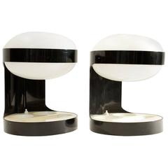 Two kd29 Table Lamp by Joe Colombo for Kartell