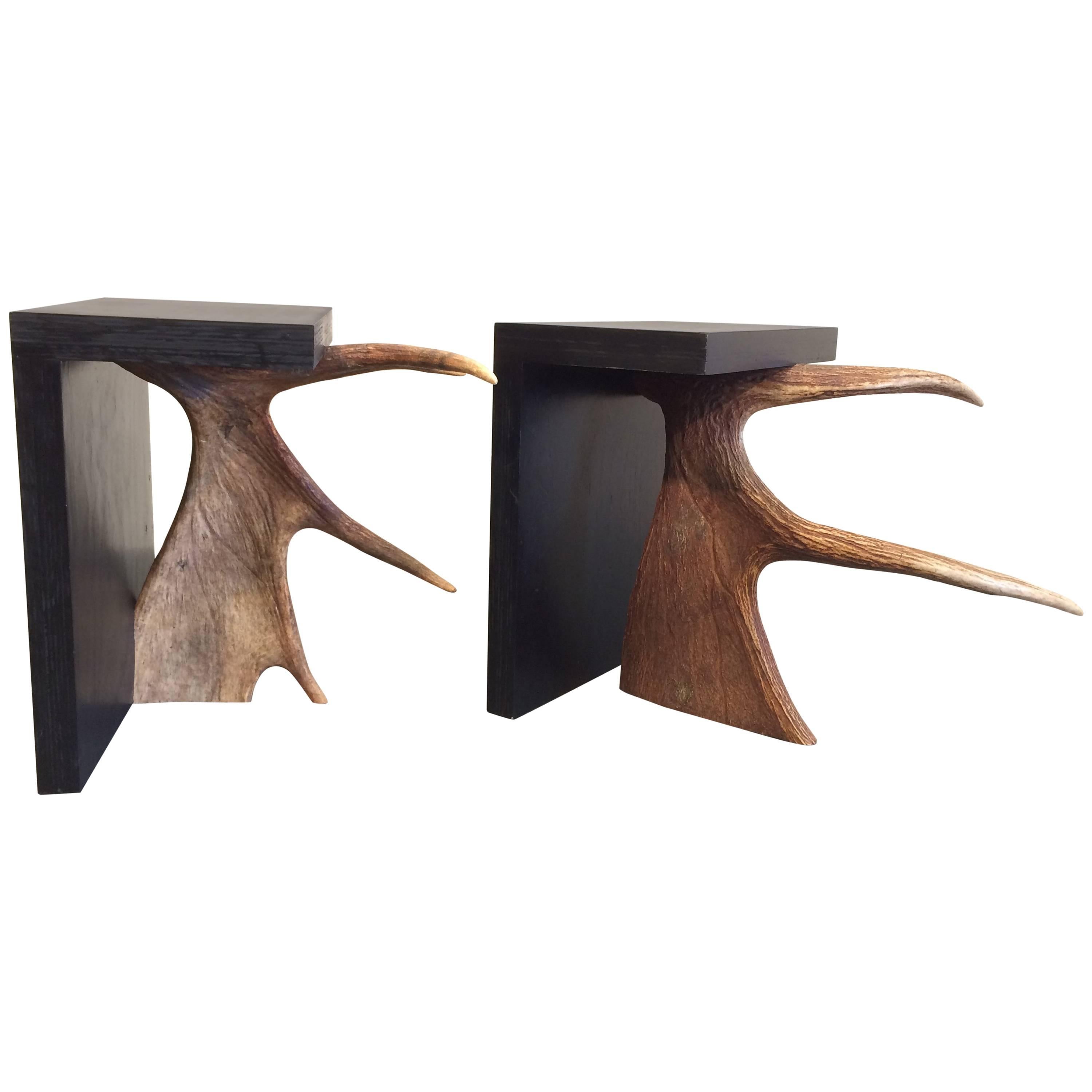 Pair of Rick Owens Stools or Side Tables