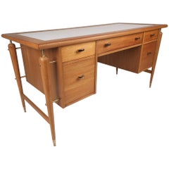 Vintage Modern Decorator's Desk by Imperial