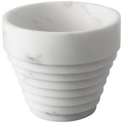 Large Vase in White Michelangelo Marble 2