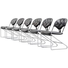 Sam Larsson DUX Dining Chairs, Sweden, 1960 8