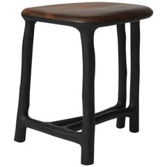 Stool in Walnut by Valentin Loellmann 2