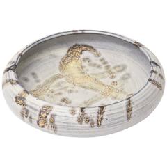 Italian Marcello Fantoni Circular Ceramic Bowl/ Ashtray 9