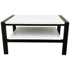 Coffee Table with Pull Out Shelf by Van Keppel-Green 3