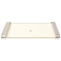 Laminated Wood and Stainless Steel WMF Rectangle Tray/ Barware 