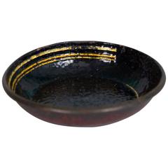 Small Patinated Bronze Dish by Christofle 8