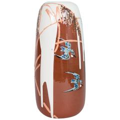 Drip Glazed Ceramic Vase, German, 1950s 7