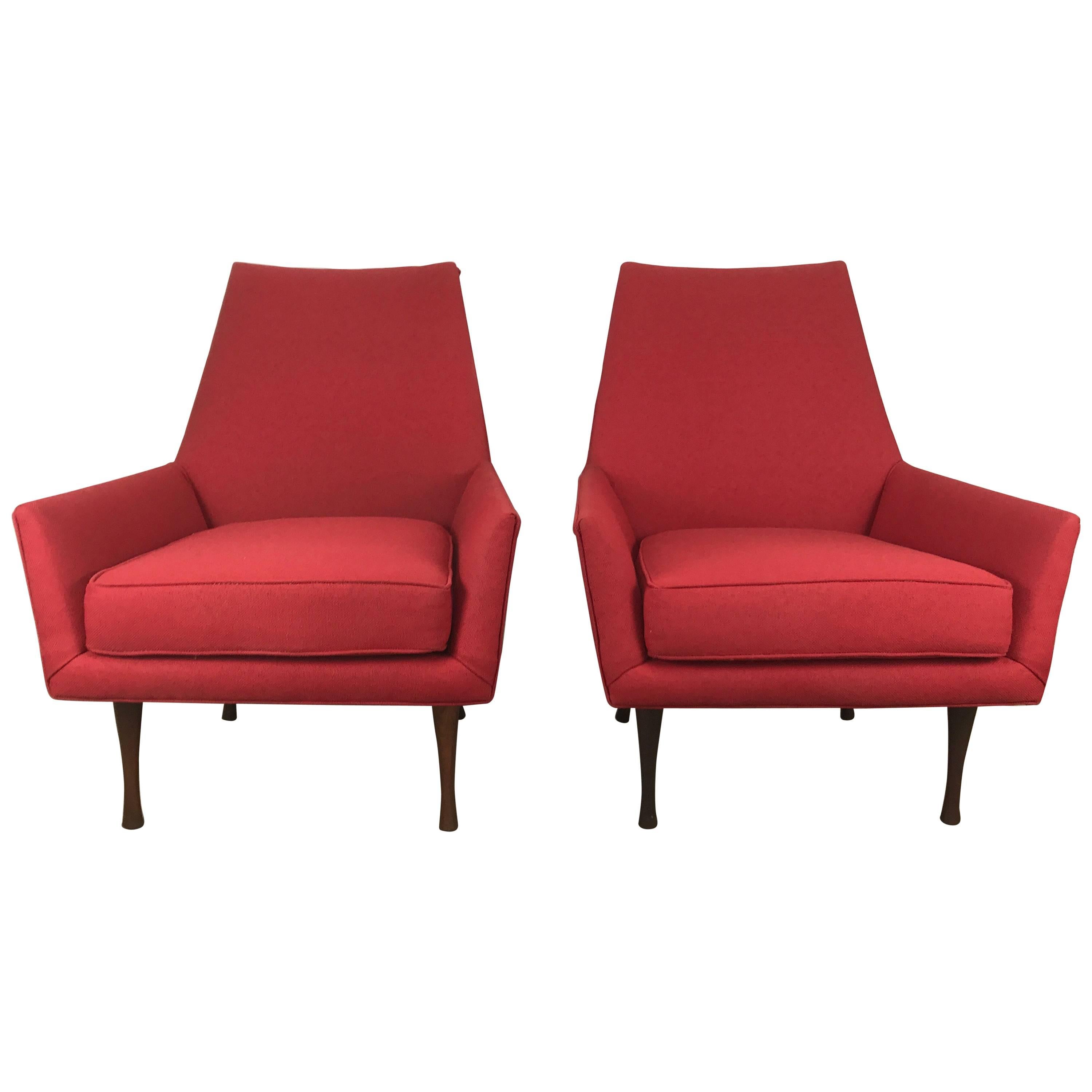 Paul McCobb Lounge Chairs for Widdicomb, Symmetric Group