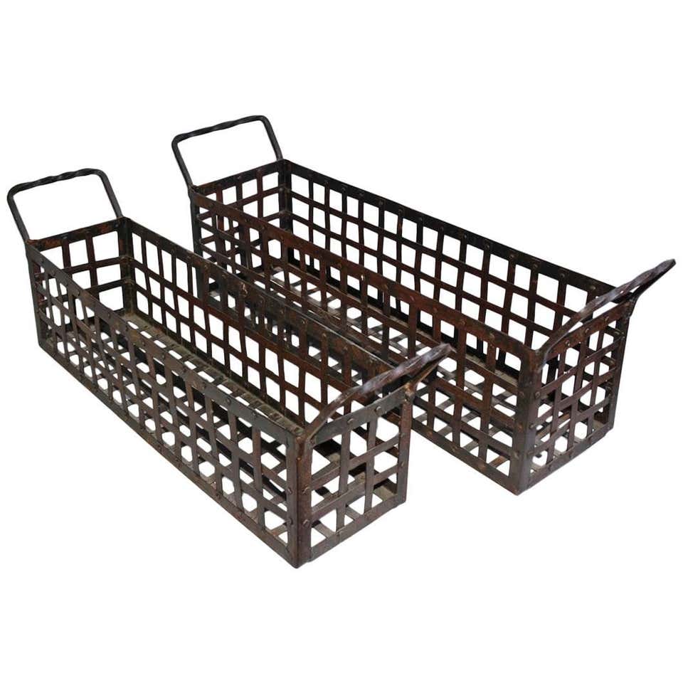 Wrought Iron Window Box - 8 For Sale on 1stDibs | antique wrought iron ...