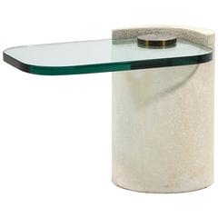 Karl Springer "Sculpture Table" in Sandstone 2