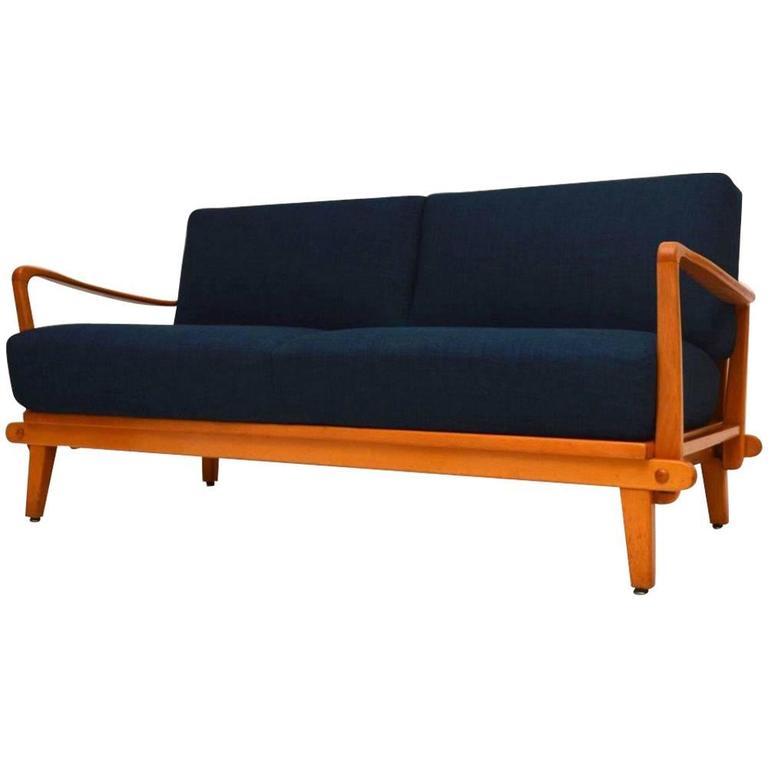 Retro Sofa Bed by Wilhelm Knoll, Vintage, 1950s at 1stDibs | retro sofa  beds, 1950s sofa bed, sofa bed vintage