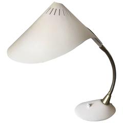 Midcentury Stilnovo Style Gooseneck Desk Lamp by Gebruder Cosack, Germany