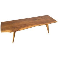 Wonderful Craftsman Coffee Table in the Manner of George Nakashima