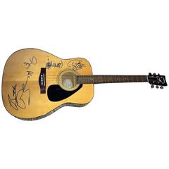 Vintage Autographed Allman Brothers Band Guitar