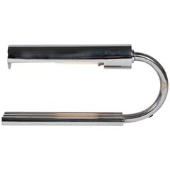 Tubular Chrome Desk Lamp by Gilbert Rohde 5