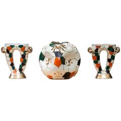 Pucci Spider Vase with Two Candle Holders 4