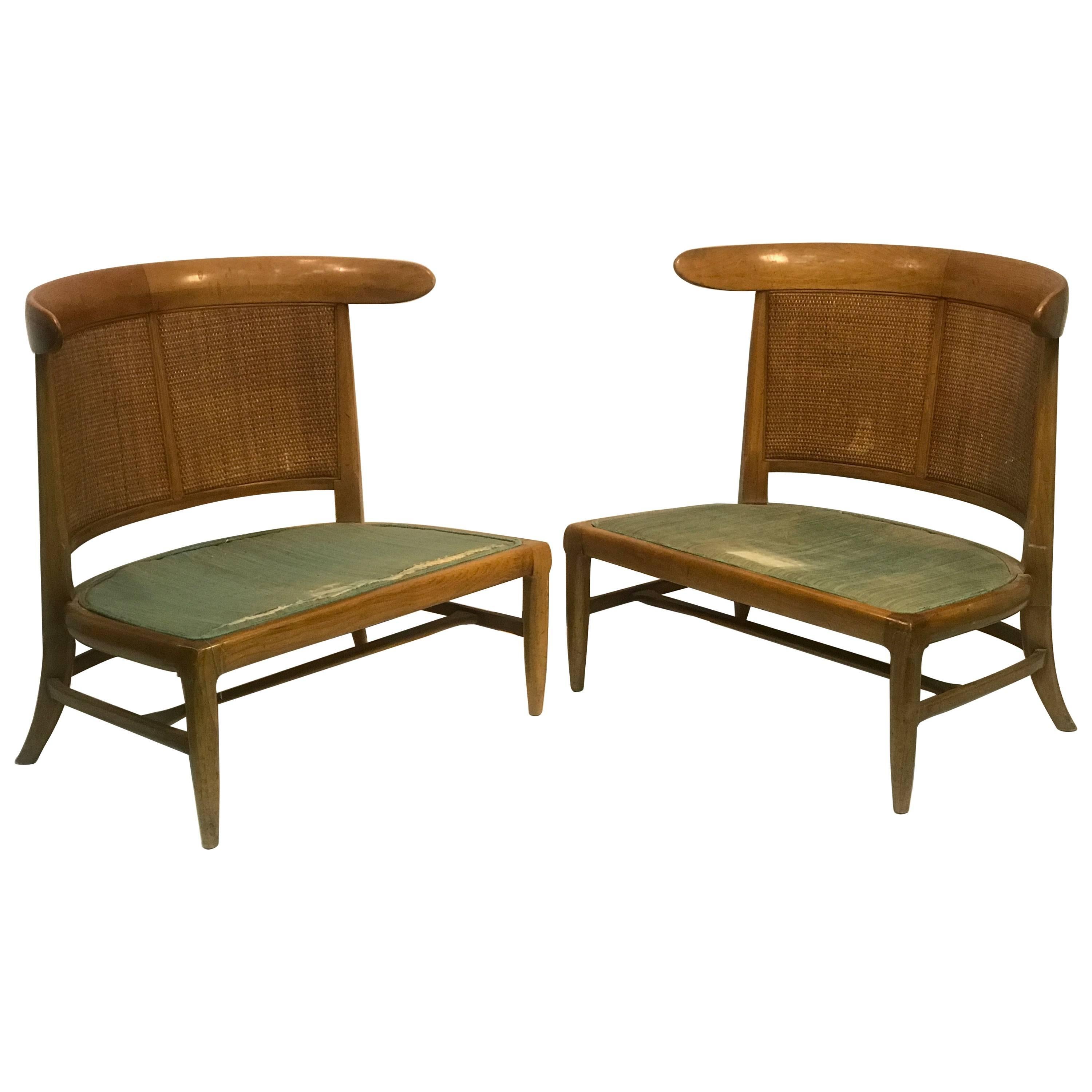 Outstanding Pair of Chairs in the Manner of Harvey Probber  For Sale