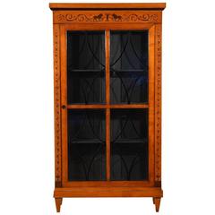 Antique Biedermeier Style Bookcase 4