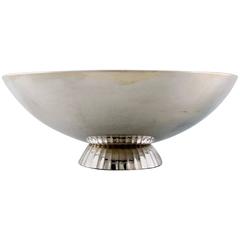 Georg Jensen. Sigvard Bernadotte Modern Sterling Silver Bowl