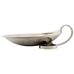 Hans Hansen, Kolding, Bowl of Sterling Silver Made in 1963
