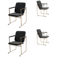 Set of Four Finnish Armchairs Designed by Yrjö Kukkapuro for Avarte Finland