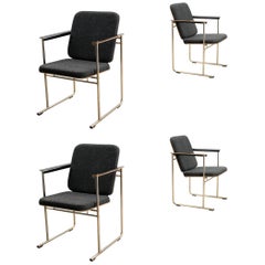 Set of Four Finnish Armchairs Designed by Yrjö Kukkapuro for Avarte Finland