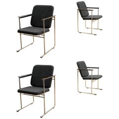 Set of Four Finnish Armchairs Designed by Yrjö Kukkapuro for Avarte Finland