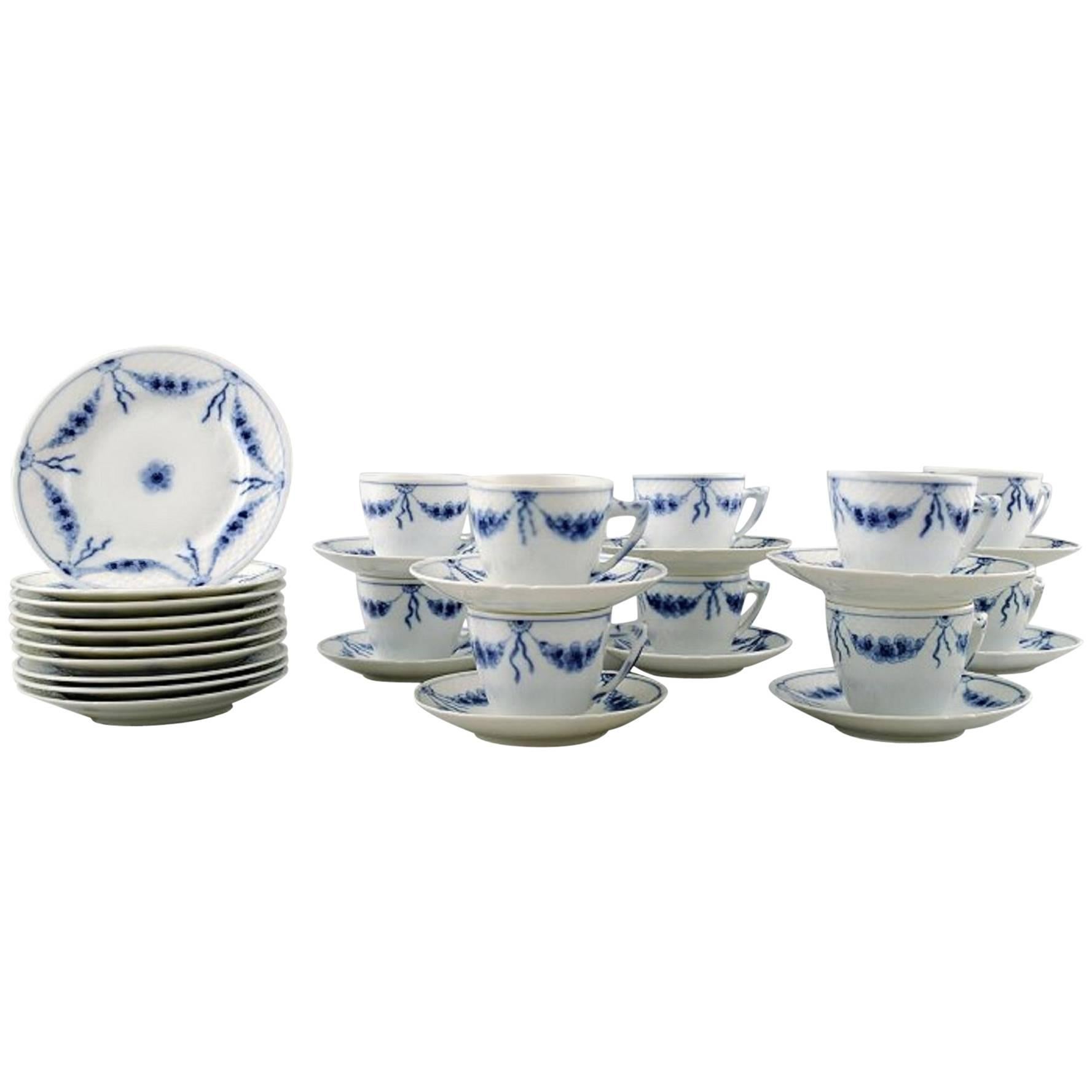 Empire B&G 10 p. Coffee Service, Bing and Grondahl, B&G No. 102 For Sale