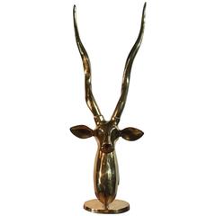 Brass Deer Head 10