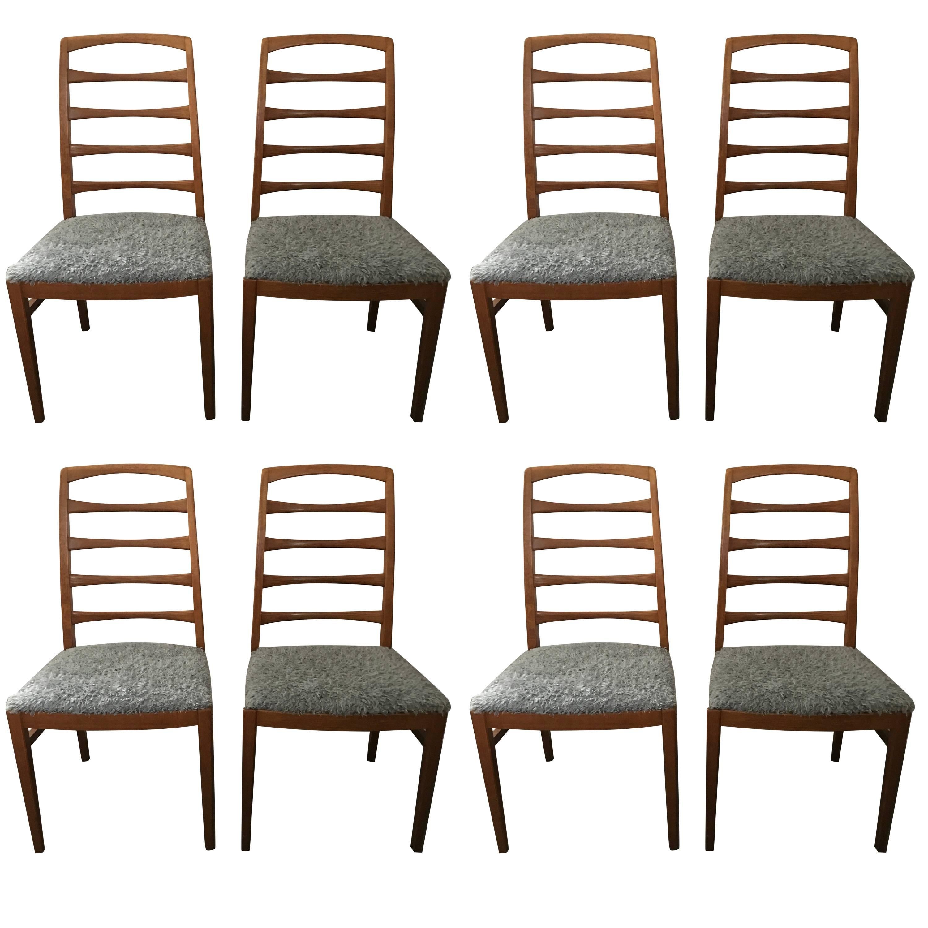 1957 Reno Oak Bodafors Swedish Designer Chairs Bertil Fridhagen 12 Chairs For Sale