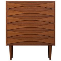 Arne Vodder Chest of Drawers by N.C Møbler in Denmark
