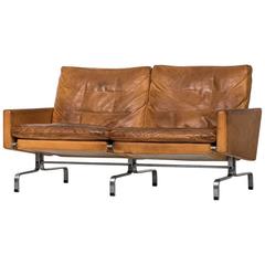 Poul Kjærholm PK-31/2 Sofa by E. Kold Christensen in Denmark 2