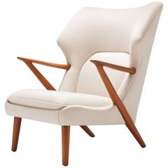 Lounge Chair by Kurt Olsen by Slagelse Denmark
