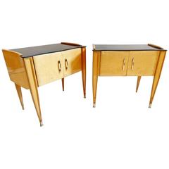 Pair of 1950s Italian Nightstands