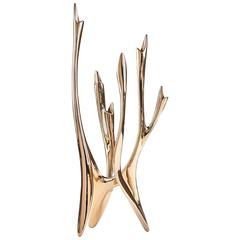MAD Martian Candelabra No.1 Polished Bronze 3
