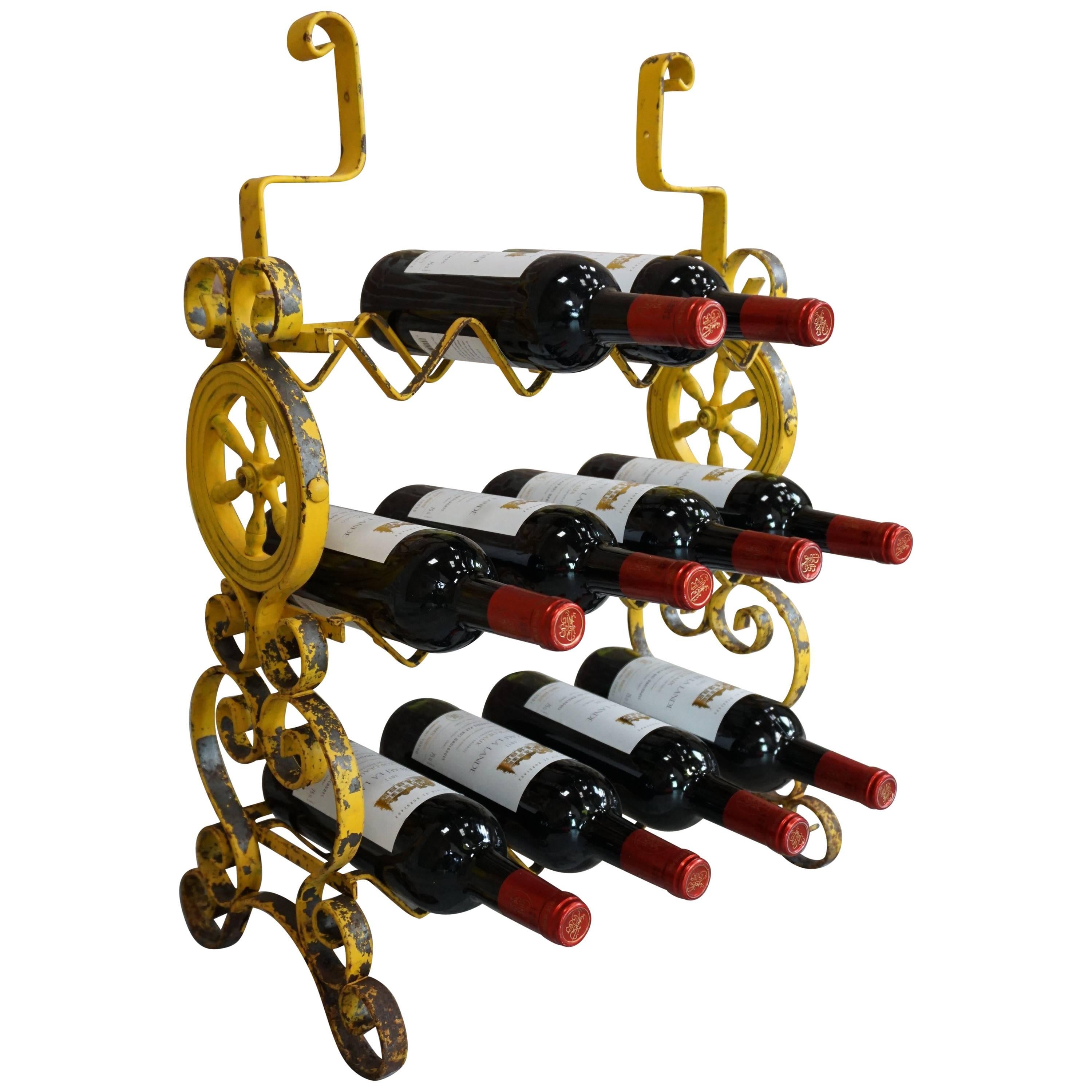 Porte-bouteilles de vin/boîte à vin ancienne 