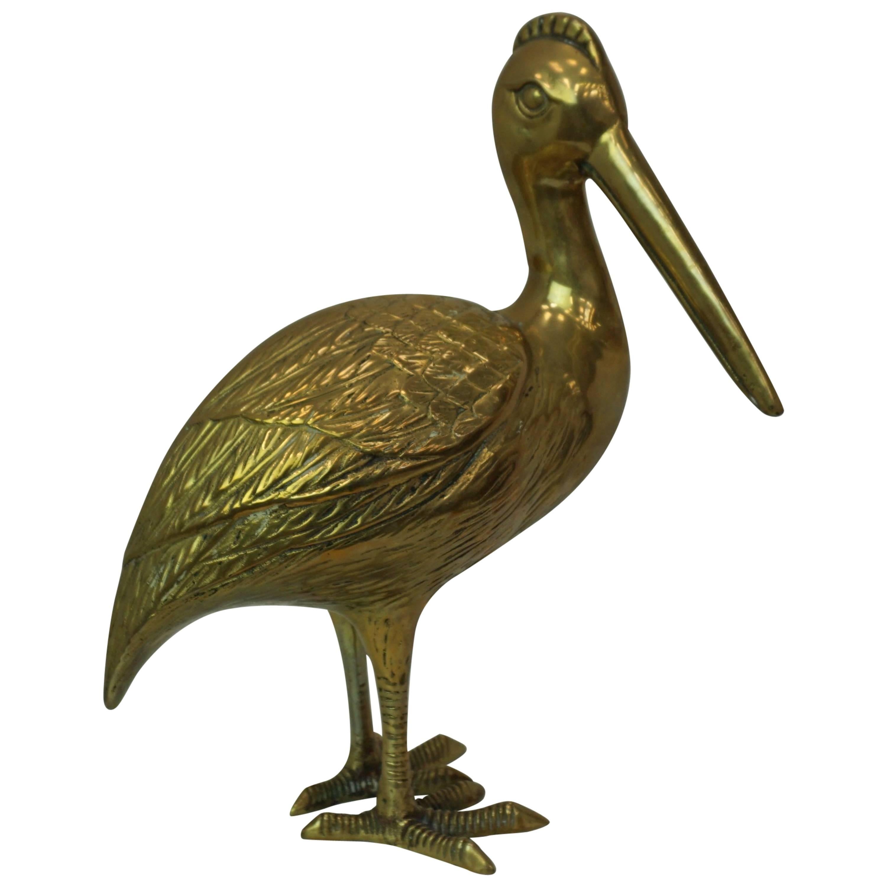 Large Brass Woodcock For Sale