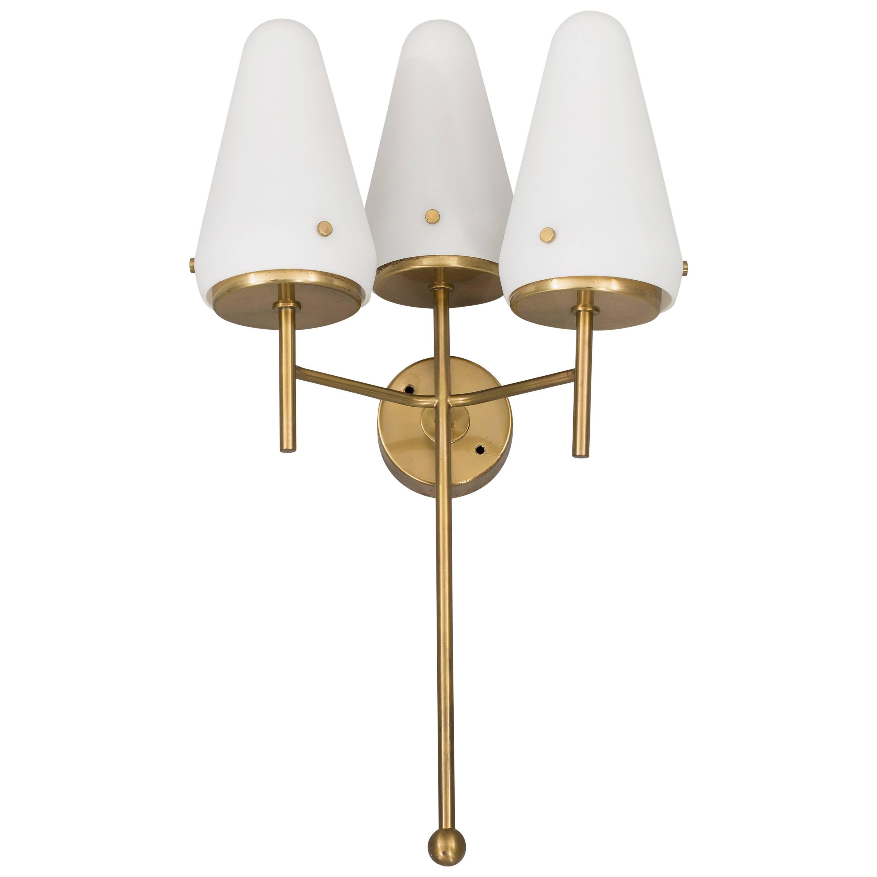 Rare Wall Light by Hans-Agne Jakobsson, Sweden, circa 1960 For Sale