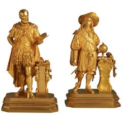 Lovely Pair of Charles X Gilt Bronzes, circa 1835
