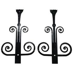 Mid-Victorian Hand Wrought and Cast Iron Pergola or ...