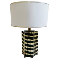 Vintage Lucite Table Lamp, Italy, circa 1970