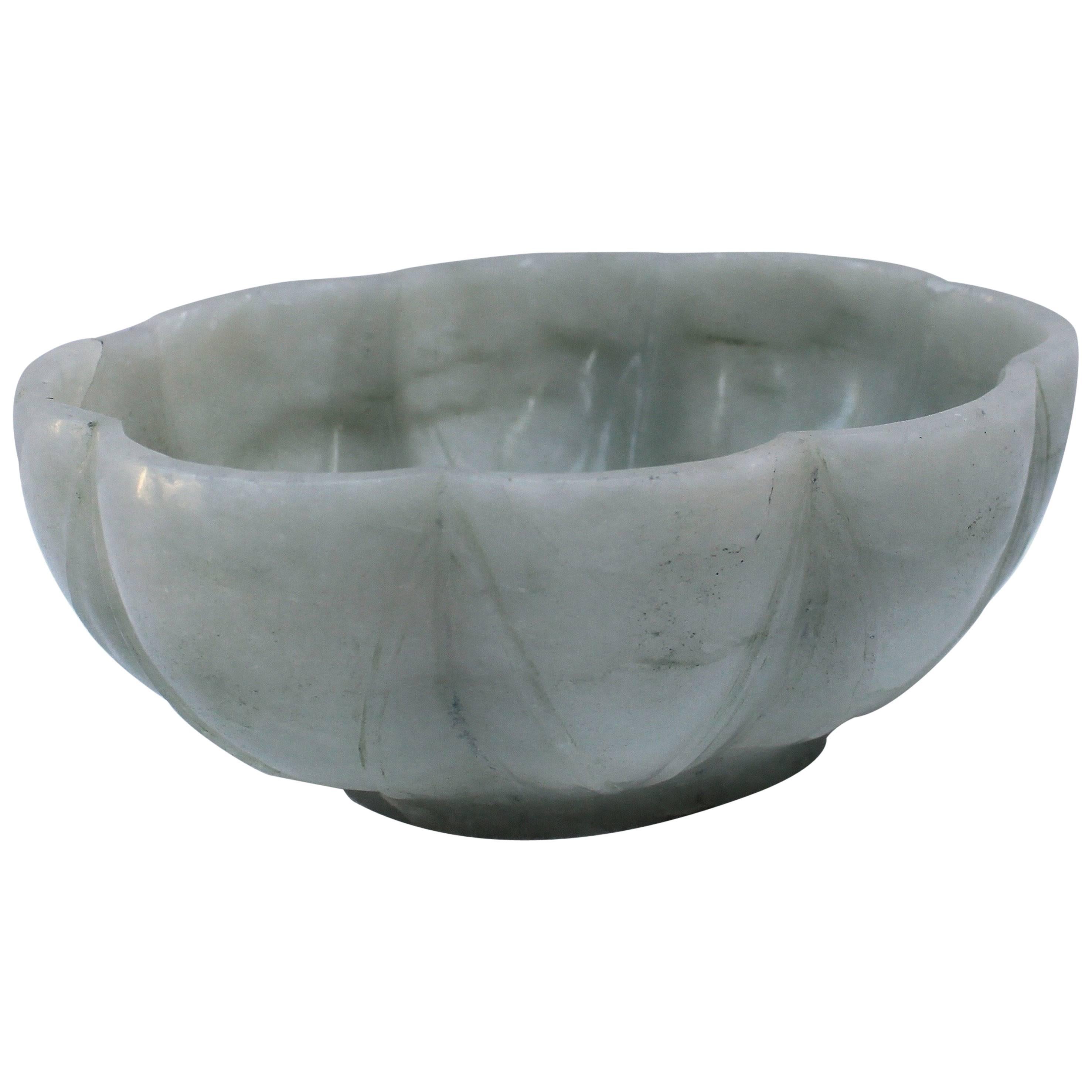 Chinese Jadeite Hardstone Bowl  For Sale