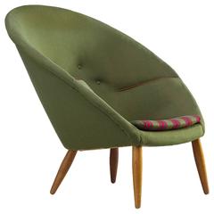 Nanna Ditzel Early Danish 'Oda-Chair' in Teak 6