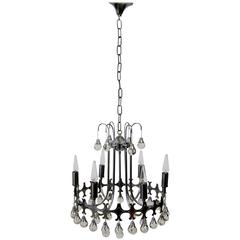 Gaetano Sciolari Glass Sphere Chandelier 8