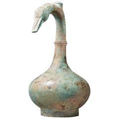 Ancient Goose-Neck Vessel, China, Han Dynasty 11