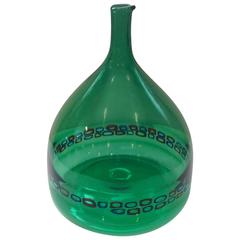 Rare Color Murano Alessandro Pianon Vase for Vistosi