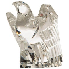 Retro Mid-Century Steuben Glass Eagle