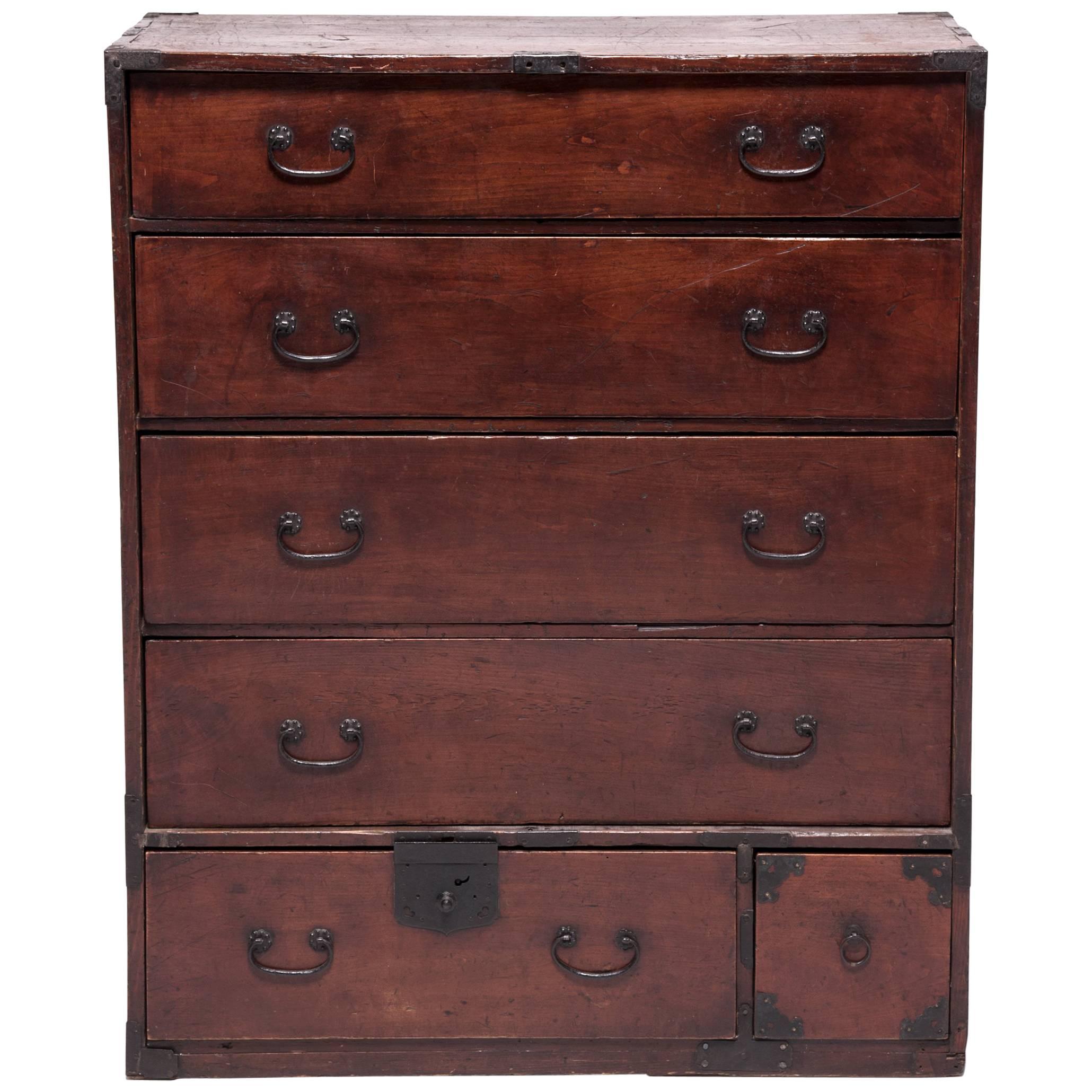 Early 20th Century Japanese Tansu Chest
