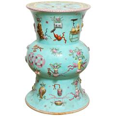 Chinese Porcelain Baluster Shaped Garden Stool 11