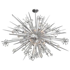 Glamorous Custom Rock Crystal Sputnik